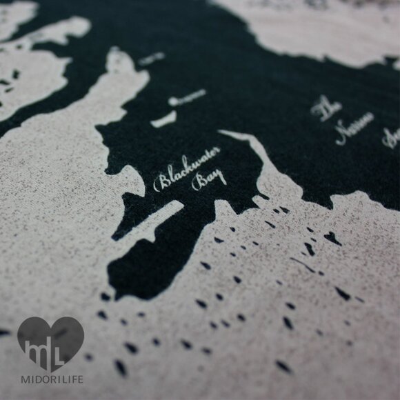 HBO GAME OF THRONES Map of Westeros Tank Top - Picture 6 of 7